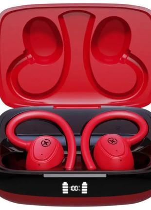 Беспроводные наушники TWS XO G2 Bluetooth Earphone Красные