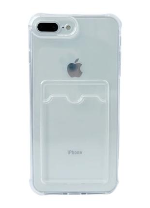 Чехол с карманом для карт Wave Pocket Case для iPhone 7 Plus/8...