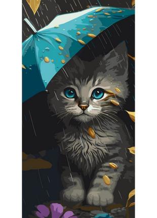 Картина по номерам "Милый котенок" 11534-AC 40х80 см