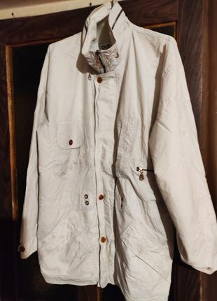Куртка мужская белая Adidas. р. 52