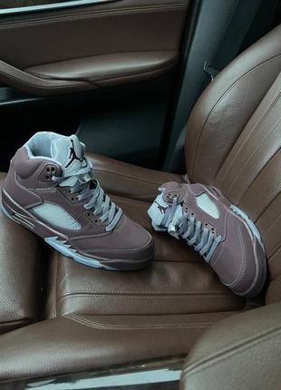 Кроссовки jordan 5 bordo