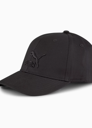 Черная кепка кепка puma archive logo baseball cap новая оригин...