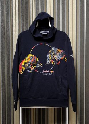 Мужское худи кофта puma red bull racing