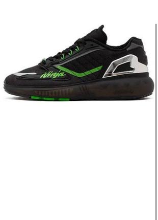 Кросівки чоловічі adidas x kawasaki zx 5k boost black gw3359