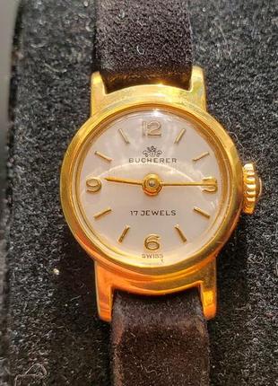 Bucherer swiss розкішний жіночій годинник, 60ті