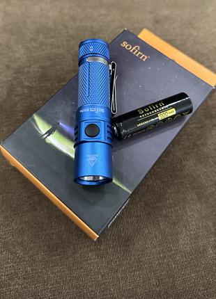 Sofirn SP10 Pro синий Мощный EDC ручной мини-фонарик 900 Люмен...