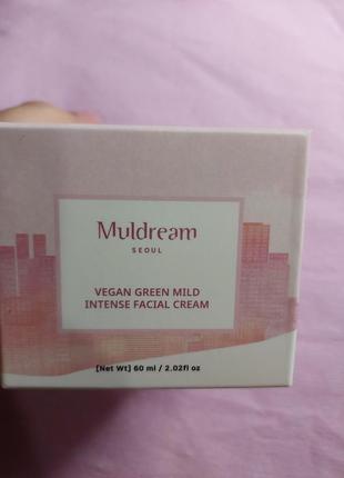 Интенсивный веган крем для лица с керамидами muldream vegan gr...