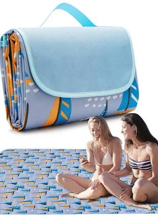 Складной коврик (покрывало) сумка для пикника / пляжа Folding ...