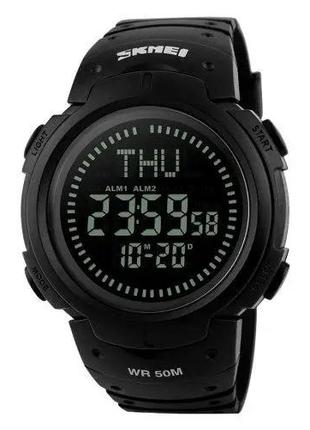 Часы наручные мужские SKMEI 1231BK, брендовые мужские часы, мо...