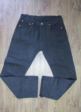 Levi's 501 джинсы оригинал w34 l32 черные