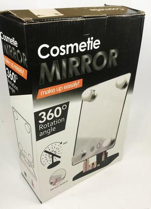 Настольное зеркало для макияжа Cosmetie mirror 360 Rotation An...