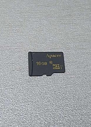 Карта флеш пам'яті Б/У MicroSD 16Gb