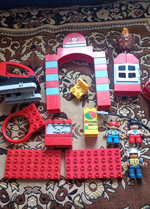 Пожарный набор Лего дупло