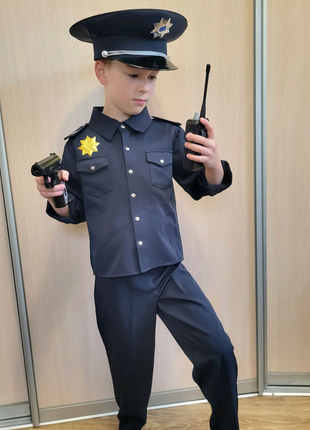 Дитячий костюм поліцейський