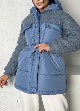 Тепла жіноча курточка зима