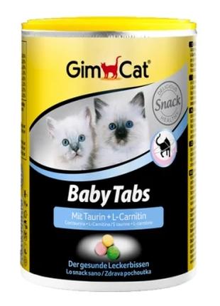 Gimcat BABY TABS (БЕБИ ТАБС) витамины для кошек с кальцием и т...