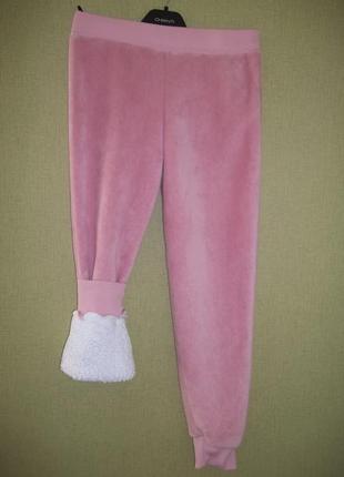( 8 - 11 лет ) детские флисовые штаны на меху теплые для девоч...