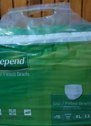 Підгузки для дорослих Depend Slip XL, 15шт, 7 кап.