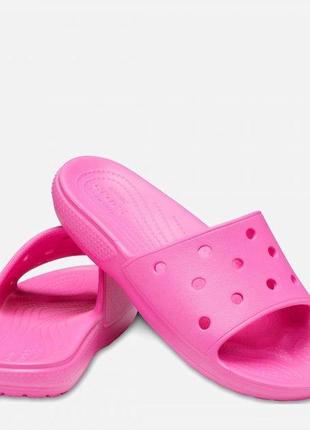 Crocs classic slide оригинал сша w9 39-40 (25 см.) сланцы шлеп...