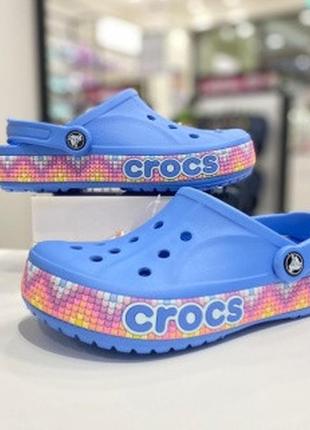 Crocs bayaband chevron clog оригинал сша w8 38-39 (24 см) сабо...