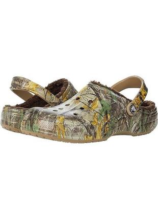 Crocs baya lined realtree xtra clog м9 42-43 р. (27 см) оригин...