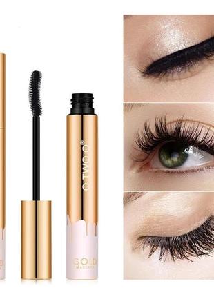 Тушь для ресниц o.two.o gold volume mascara длина + объем подк...