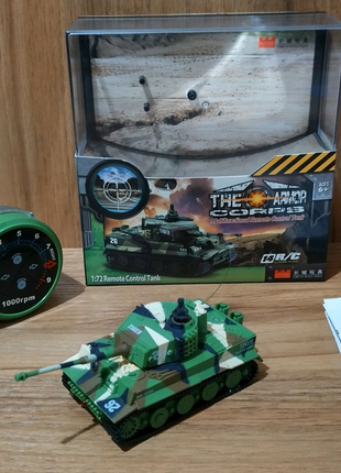 Радиоуправляемая модель танка Tiger 1:72