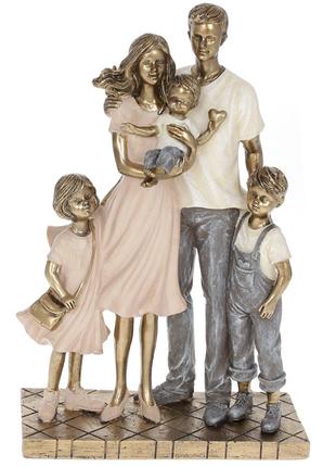 Декоративная статуэтка Счастливая семья, 26см