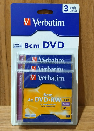DVD диск Verbatim для видео камер 15 шт.