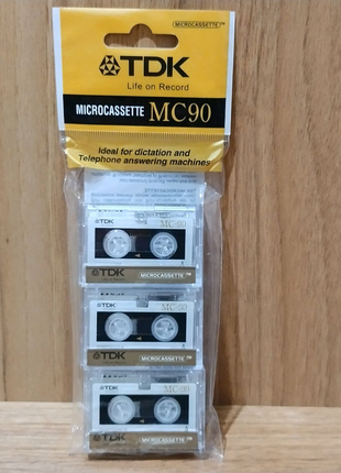 Мікро касета TDK MC90 12 шт.