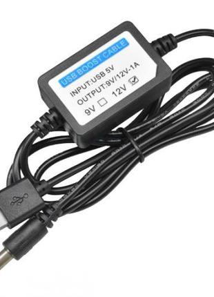 USB адаптер 12V повышающее напряжение