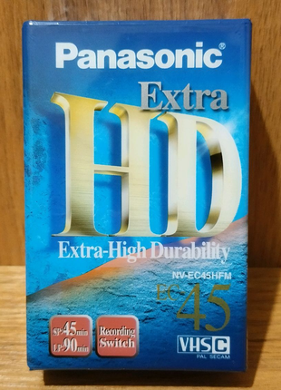 Видео кассета Panasonic Extra HD EC-45 2 шт.