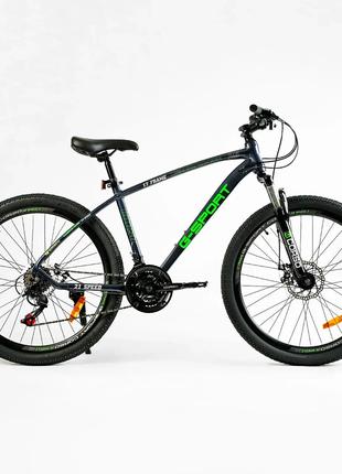 Горный скоростной велосипед Corso G-Sport 26" рама алюминиевая...