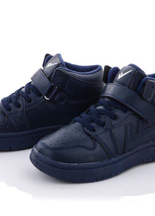 Демисезонные ботинки для мальчиков BBT R60057/37 Темно-синий 3...