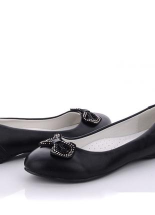 Туфли для девочек Lilin LI16-007-1/32 Черный 32 размер