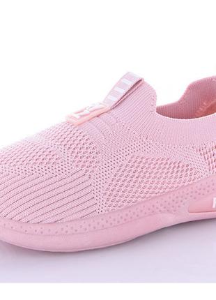 Текстильные кросовки для девочек Vesnoe C10177/34 Розовый 34 р...