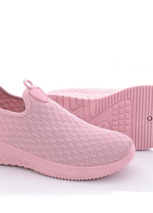 Текстильные кросовки для девочек LQD 50733/41 Розовый 41 размер