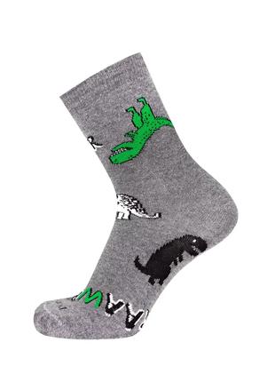 Шкарпетки для хлопчиків DUNA 4268/24-26 Сірі 38-40 розмір