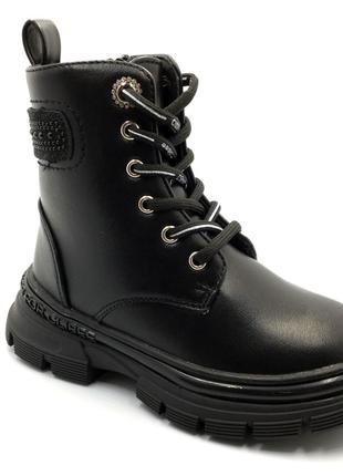 Зимние ботинки для девочек Clibee H34004/27 Черный 27 размер