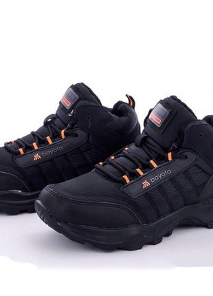 Зимові черевики для хлопчиків Bayota B9015-6/38 Чорні 38 розмір