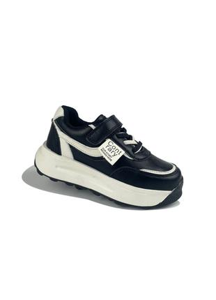 Кросівки для дівчаток Jong Golf C11031-0/32 Чорні 32 розмір