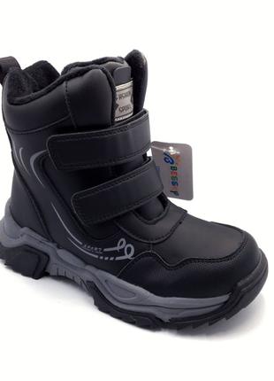Зимові черевики для хлопчиків BESSKY B2132-1C/34 Чорні 34 розмір