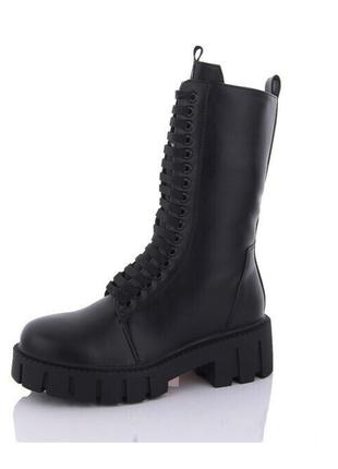 Зимние сапоги женские Lilin Shoes L-XL64-1/37 Черный 37 размер