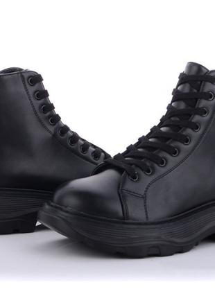 Демісезонні черевики жіночі Violeta Vi16647/39 Чорні 39 розмір