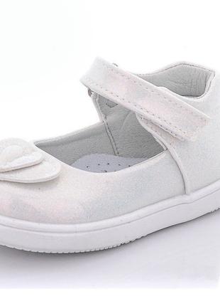 Туфли для девочек LADABB A10665/22 Серебристый 22 размер