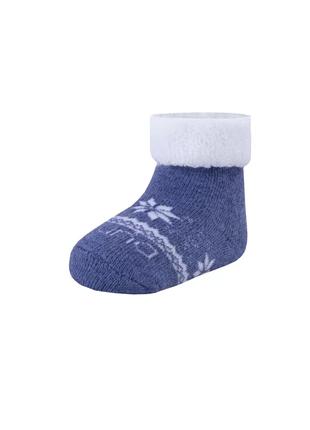 Теплые носки для мальчиков DUNA 4031b/6-12m Синий 68-74см размер