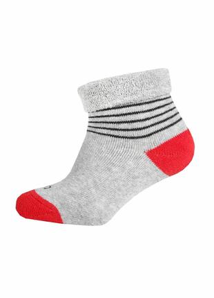 Теплі шкарпетки для хлопчиків DUNA 4009/12-14S Сірі 20-21 розмір