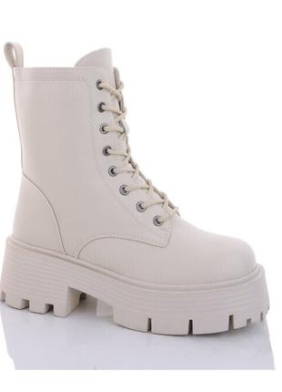 Зимние ботинки женские GIRNAIVE Y11-66/37 Молочный 37 размер