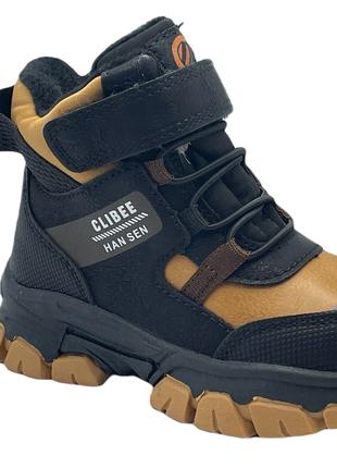 Зимние ботинки для мальчиков Clibee HA5055/24 Коричневый 24 ра...