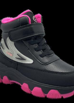 Зимние ботинки для девочек Clibee HB35885/29 Черный 29 размер